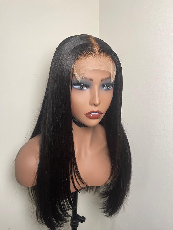 Jodi (4x4 24" Straight Transparent Lace Closure Wig)